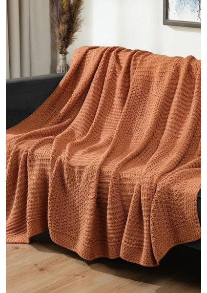 Rebecca Triko Örgü Yumuşak Koltuk Şalı, Çocuk Battaniyesi