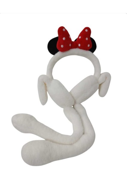 Peluş Minnie Mouse Sesli Oynar Kışlık Kulaklıklık fiyatları