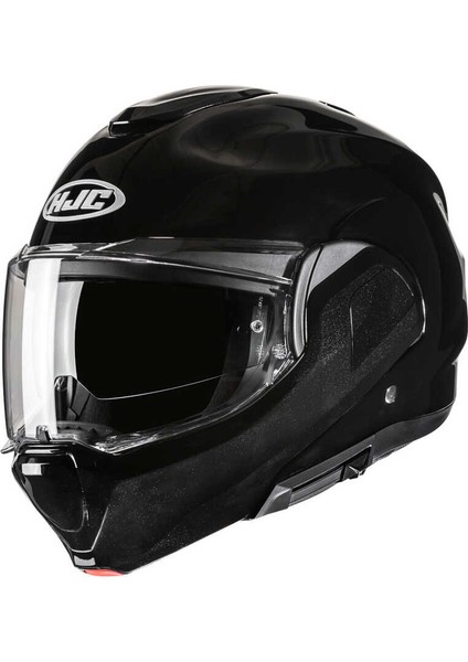 F100 Kask Metal Siyah
