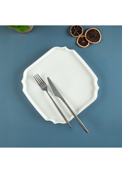 Lunar Kare Servis Tabağı 22 cm