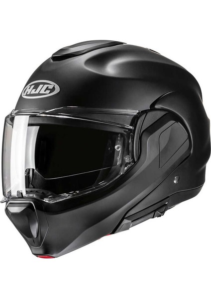 F100 Kask Semı Flat Siyah
