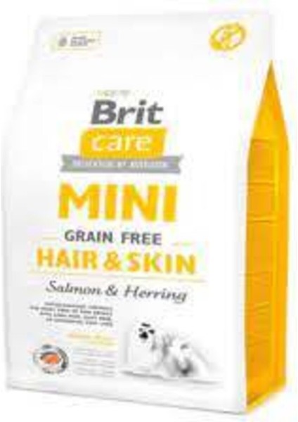 Care Tahılsız Mini Hair Skin Somonlu Köpek Maması 2 kg