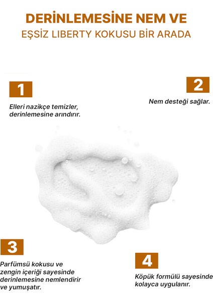 Nemlendirici Liberty Köpük Sabun 300 ml fiyatları
