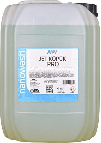 Jet Köpük Pro 20 Lt