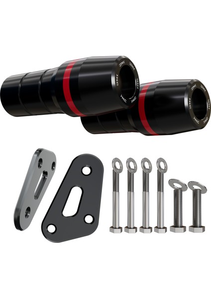 Dmk - Honda Cb 750 Hornet Uyumlu Grenaj Koruma Takozu (Kırmızı)