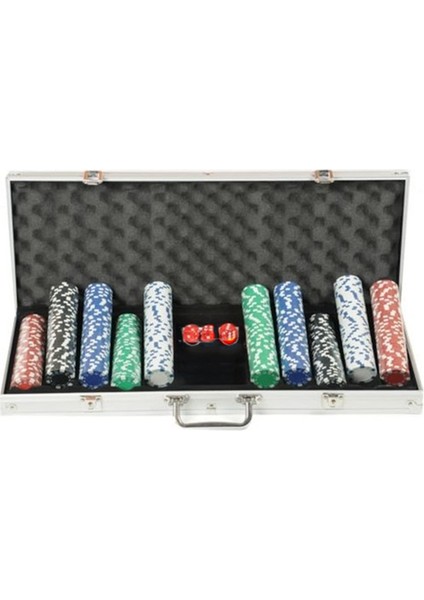 Profesyonel Poker Fişi Çantalı 500’LÜ