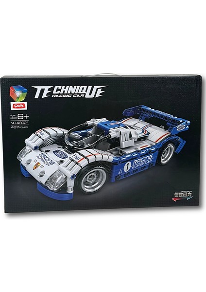 Teknik Formula 1 Yarış Arabası 487 Parça 48021
