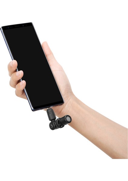 Smartmic Uc Mini Ultra Kompakt Çok Yönlü Kondansatör Mikrofon USB Type-C Mobil Cihazlar ve Bilgisayarlar Için fırsatları
