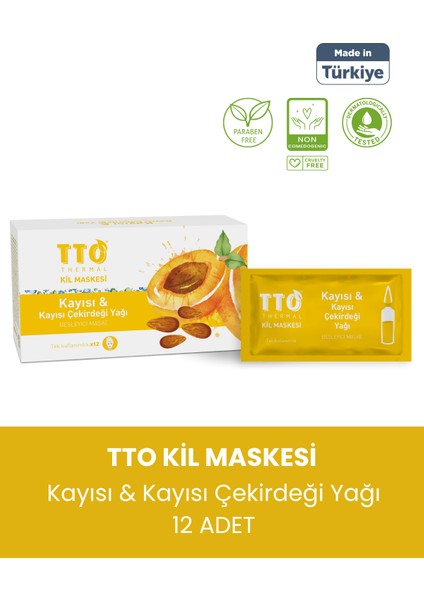 Thermal Kil Maskesi Kayısı & Kayısı Çekirdeği Yağı