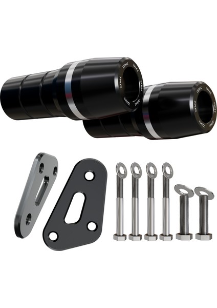 Dmk - Honda Cb 750 Hornet Uyumlu Grenaj Koruma Takozu (Gümüş)