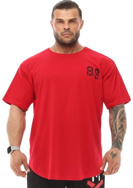 Oversize T-Shirt Rag Top Antrenman Üstü Big Sam 3340