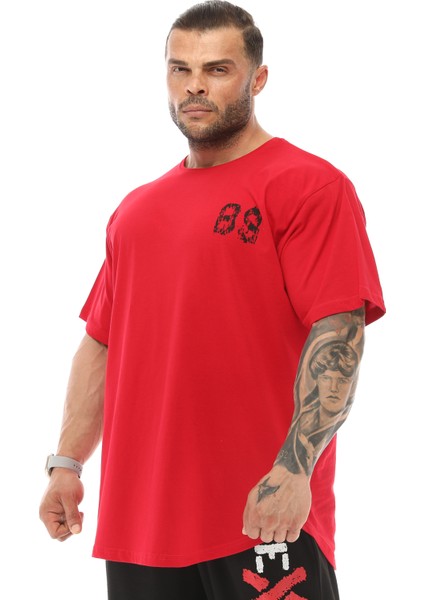Oversize T-Shirt Rag Top Antrenman Üstü Big Sam 3340 modelleri