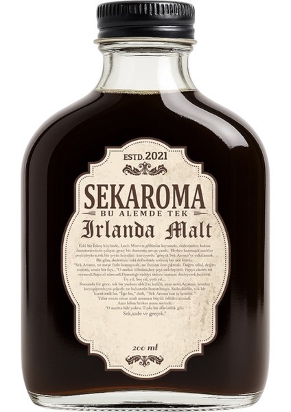 İrlanda Özel Premium Malt Aroması ( Aroması) - İrlanda Malt Kiti ( Kiti) 200 ml (20 lt Çözücüye Uyumludur.) fiyatları