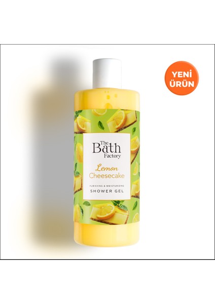 Limonlu Cheesecake Aromalı Duş Jeli 400 ml