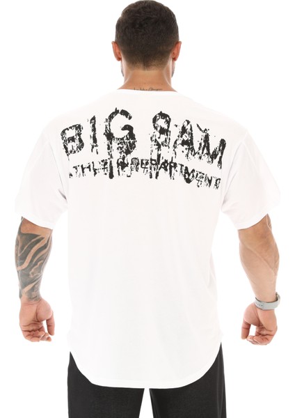 Oversize T-Shirt Rag Top Antrenman Üstü Big Sam 3340 fiyatları