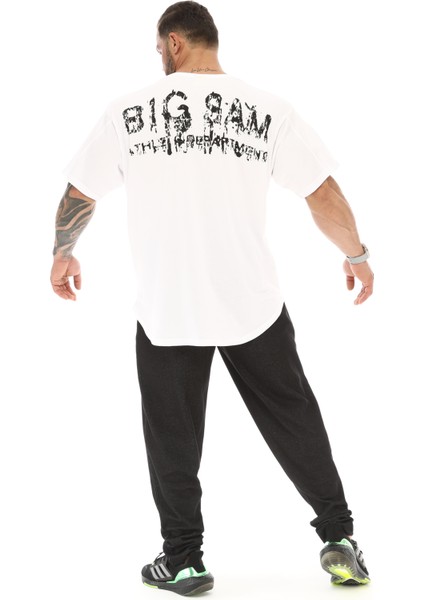 Oversize T-Shirt Rag Top Antrenman Üstü Big Sam 3340 fırsatları