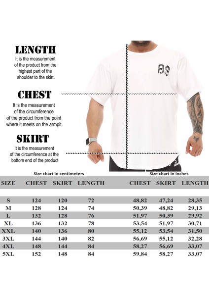 Oversize T-Shirt Rag Top Antrenman Üstü Big Sam 3340