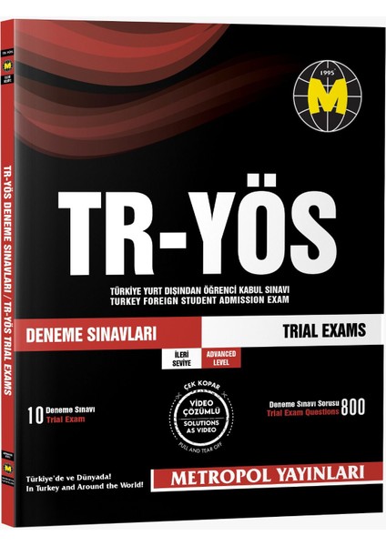 Tr-Yös Deneme Sınavları (Ileri Seviye) (10 Fasikül Deneme)