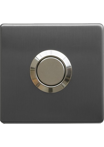 Antresit Paslanmaz Tek Kontak Zil Butonu