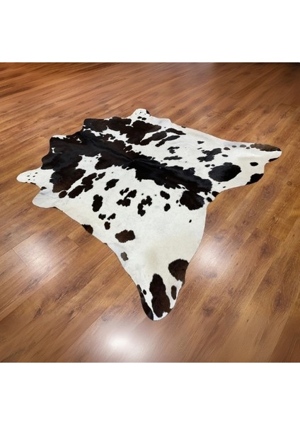 Siyah ve Beyaz Renk Orijinal Arjantin Bufalo Deri Post Halı (4.4 M²) fiyatları