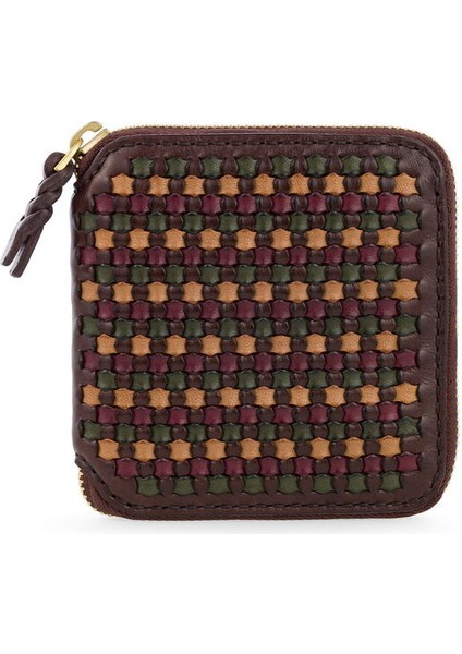 Cot Kahve-Çok Renkli Kadın Cüzdan 37 Cot