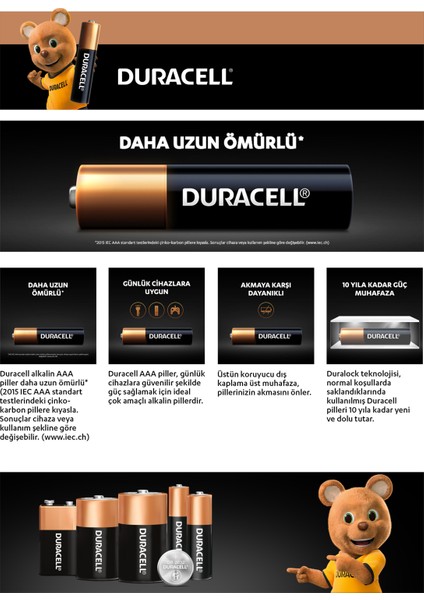 Alkalin Aa Kalem Piller, 10 Lu+Alkalin Aaa Ince Kalem Piller, 10 LU+2032 Lityum Düğme Pil 3 50003941342564