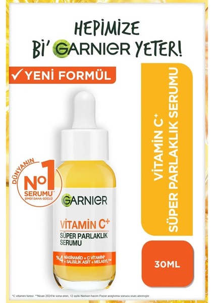 2'li Garnier C Vitamini Parlak Süper Aydınlatıcı Serum Seti fiyatları