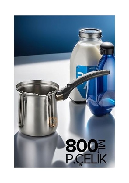 Paslanmaz Çelik Cezve 800 ml