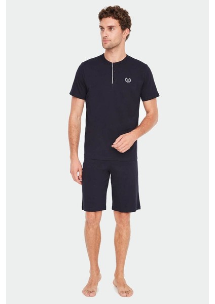 Erkek 3 Lü Pijama Takımı Lacivert fiyatları