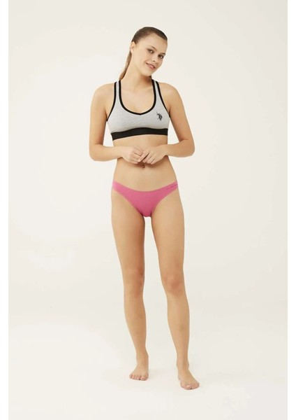 U.S. Polo Assn.Siyah - Beyaz - Ten - Fuşya - Lacivert 5 Li Brazilian Slip 67007 indirimleri