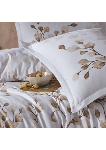 Saten Nevresim Takımı Çift Kişilik Puha V1 Bej modelleri