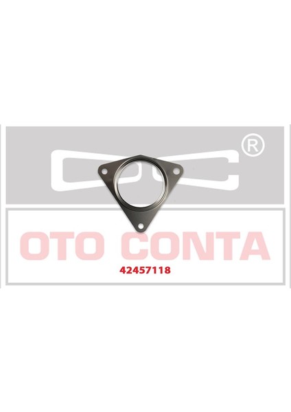 CONTA42457118 - Egzoz Bogaz Contası Çelık Clıo Iı Kangoo Megane Iı 1.5 Dcı Clıo Megane Logan 1.6 16V K9K K4M