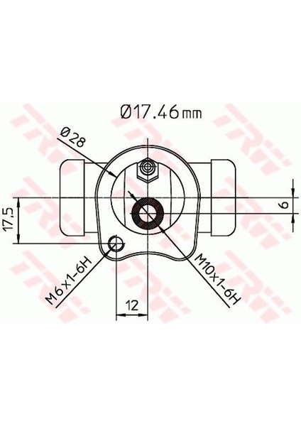 -BWC115 - Fren Silindiri Sağ Sol Astra F 91> Astra F Vectra A Corsa A 82> Corsa B Ascona C 81> Kadett E 84> / Lanos 97> Nexıa 94> 17.50MM