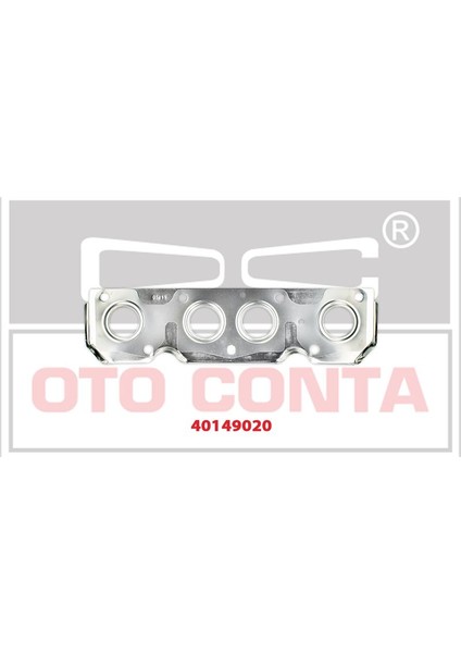 CONTA40149020 - Manıfold Contası Egzoz Çelık Clıo Megane 1.4 1.6 8V K7M K7J Ince