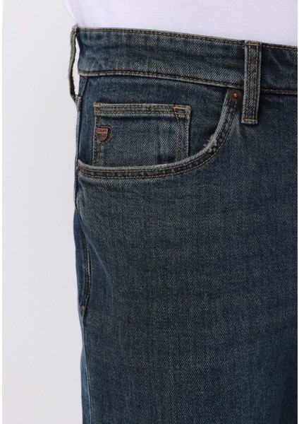 Slim Fit Erkek Koyu Indigo Jean Pantolon indirimleri