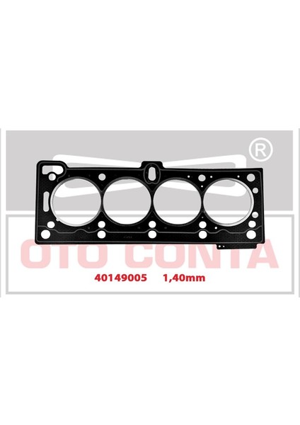 CONTA40149005 - Silindir Kapak Contası R19 Clıo Megane 1.4 1.6 K7M Dik Kanal