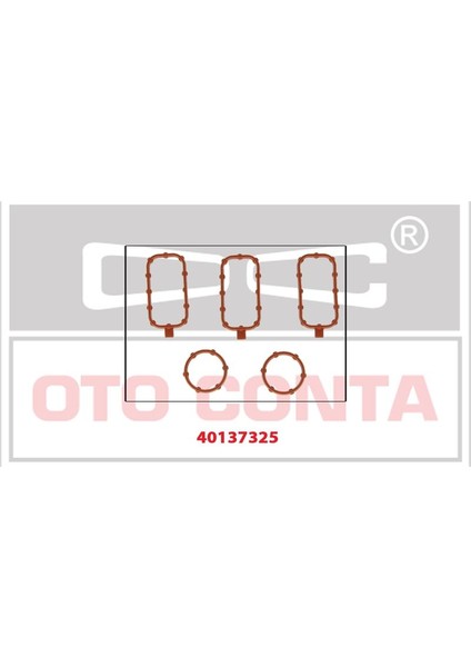 CONTA40137325 - Üst Kapak Contası Lastik Takımı Master Iıı 2.3dcı M9T 3+2