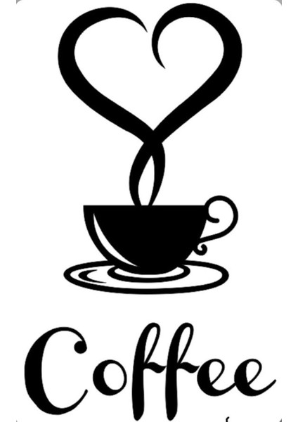 Coffe Yazılı Hediyelik Kanvas Tablo Ev Duvar Mutfak Dekarasyon Duvar Süsü Ölçü Seçiniz :) fiyatları