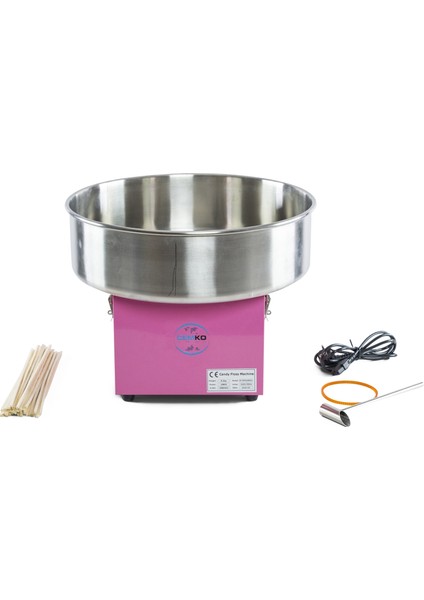 Cemko Pamuk Şeker Makinesi Sanayi Tipi Saatte 1,5 Kilo Kapasiteli fiyatları