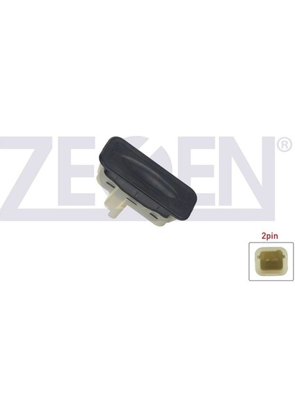 ZEGEN-ZSW1458 - Bagaj Kapak Butonu Clıo Iıı Iv Hb Megane Iıı