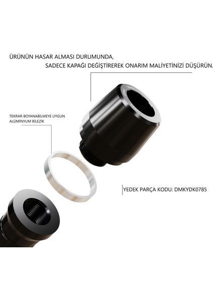 - Cb 650R / Cbr 650R E Clutch Koruma ( Protector Frame Slıder ) (Gümüş) fiyatları