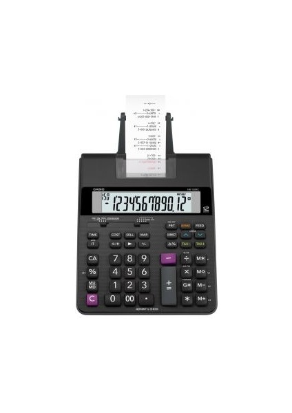 HR-150RC-DC 12 Hane Şeritli Hesap Makinesi