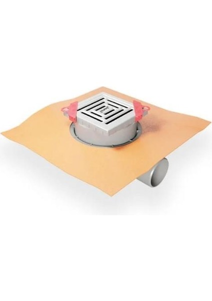 Master 10X10 Yalıtımlı Noktasal Su Gideri Mat Yandan - 47H0026000000003