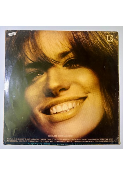 Carly Simon – No Secrets Dönem Baskı Plak fiyatları