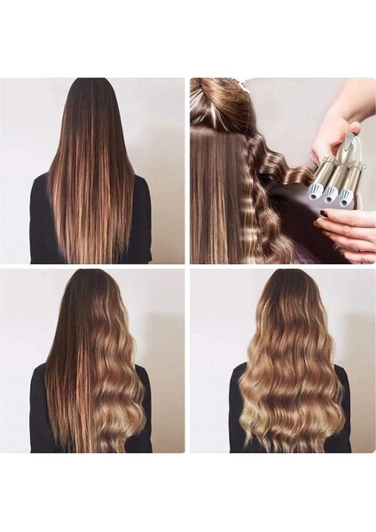 Premio T-0042 Triple Su Dalgası Profesyonel Saç Şekillendirici Maşası modelleri