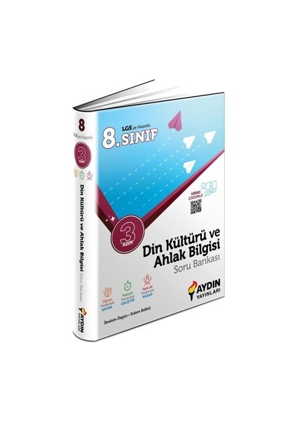 8.sınıf Din Kültürü ve Ahlak Bilgisi Üç Adım Soru Bankası