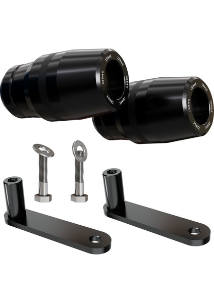 Dmk - Honda Cbr 125R Uyumlu Grenaj Koruma Takozu (Siyah)