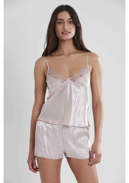 Pierre Cardin 6325 6'lı Saten Gecelik Sabahlık Takım fırsatları
