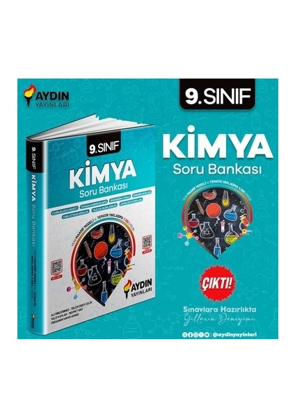 9.sınıf Kimya Soru Bankası Aydın Yayıncılık