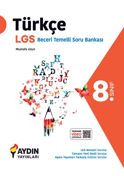 8.sınıf Türkçe Beceri Temelli Soru Bankası Aydın Yayıncılık